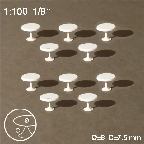 schulcz-furniture-runde-tische-modelltische-wei-1-100 image 1