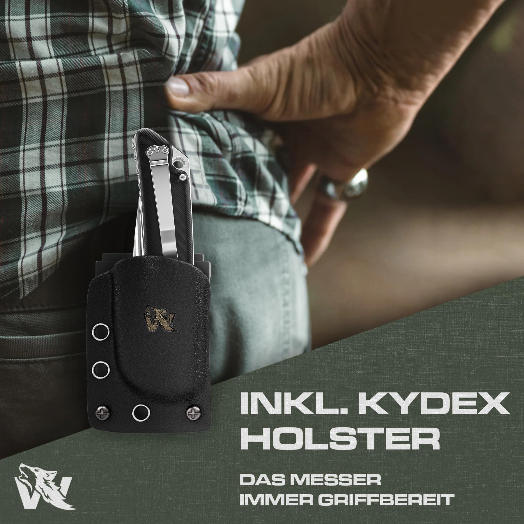 wolfgangs-cultro-klappmesser-d2-stahl-schwarz-satin-mit-kydex-holster image 4
