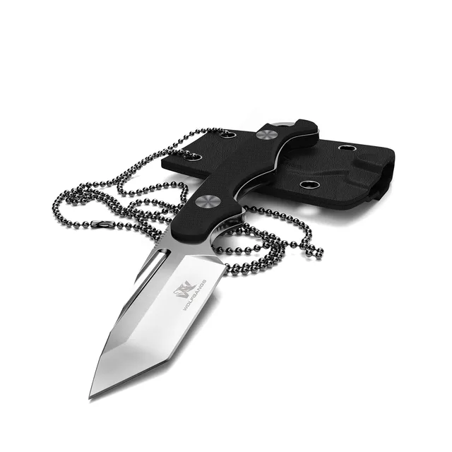 odenwolf-acus-neck-knife-schwarz-kydex-edc-messer-d2 image 1
