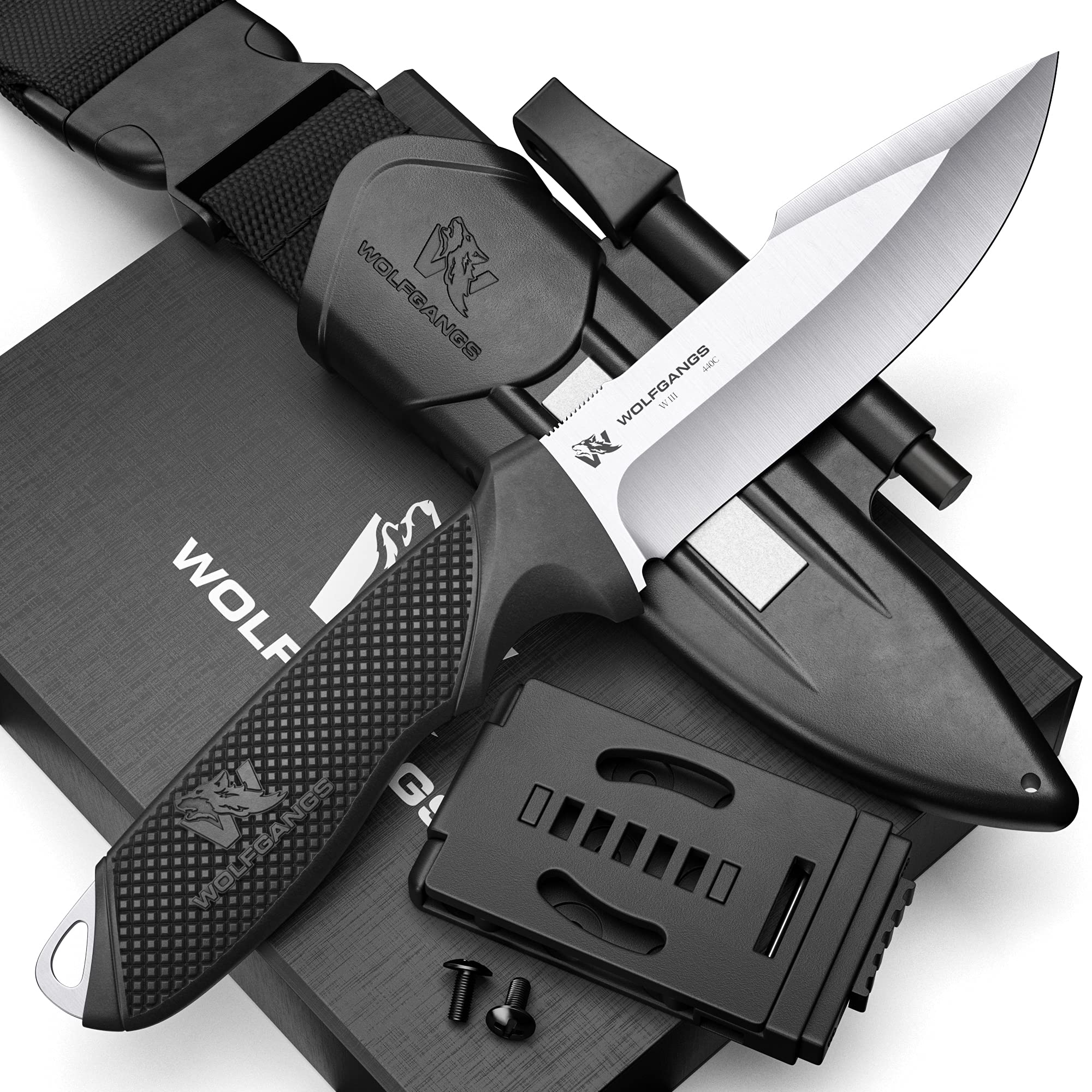 odenwolf-w3-outdoor-messer-d2-feststehend-mit-scheide-feuerstarter image 1