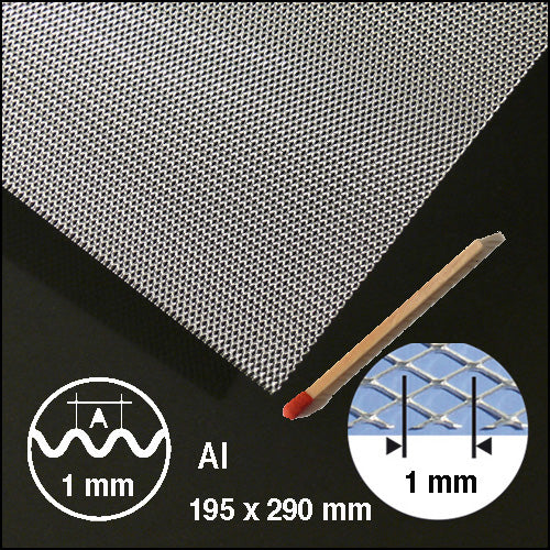 schulcz-sheet-material-streckmetall-alu-200x295mm-modellblech image 1
