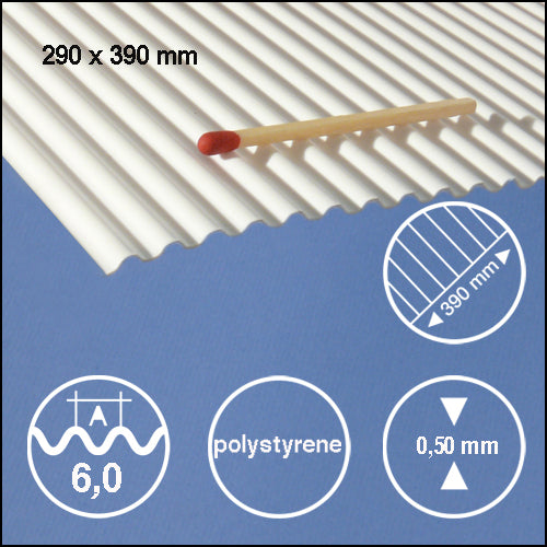 schulcz-sheet-material-wellblech-platte-wei-290x390-mm image 1
