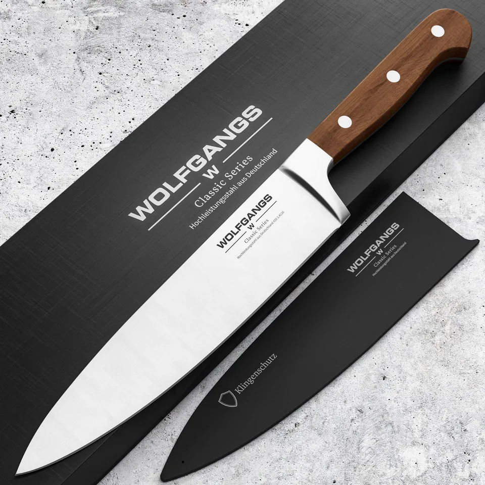 wolfgangs-kochmesser-20-cm-rostfrei-braun-chefmesser-mit-h-lle image 1