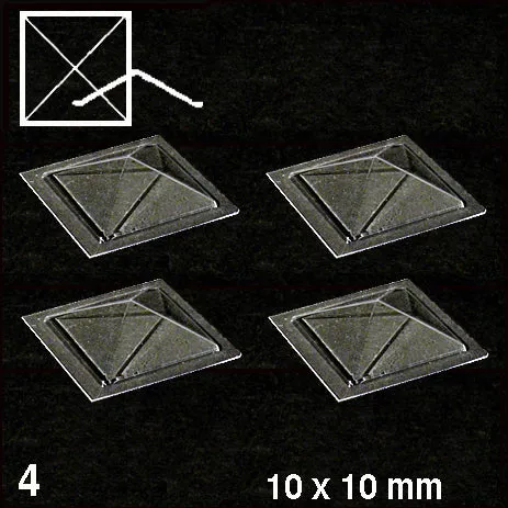 schulcz-building-parts-dachfenster-pyramide-klar-d-10-mm image 1