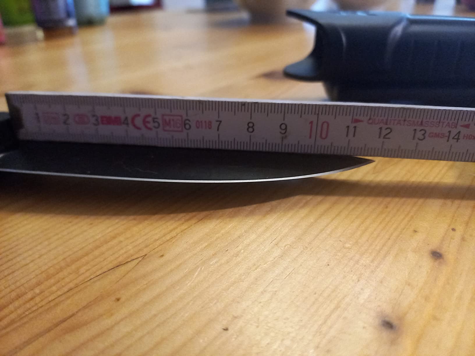 Zu groß für EDC