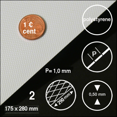 schulcz-building-parts-riffelblech-diamant-wei-175x290-mm image 1