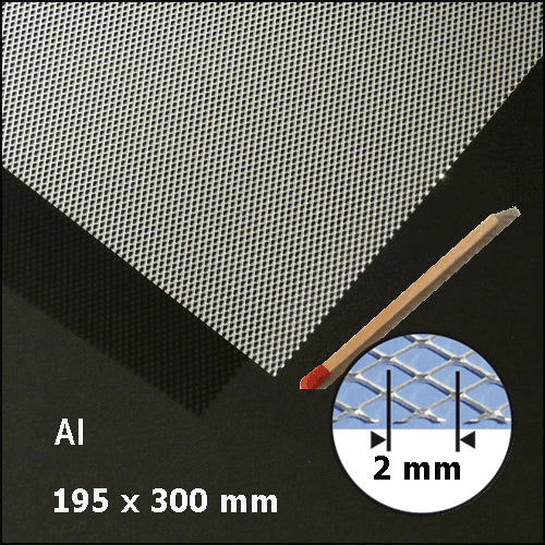 schulcz-sheets-streckmetall-modellblech-alu-195x300-mm-2-0-mm image 1