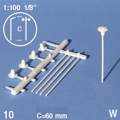 schulcz-building-parts-laternen-1-100-stra-e-wei-80mm image 1