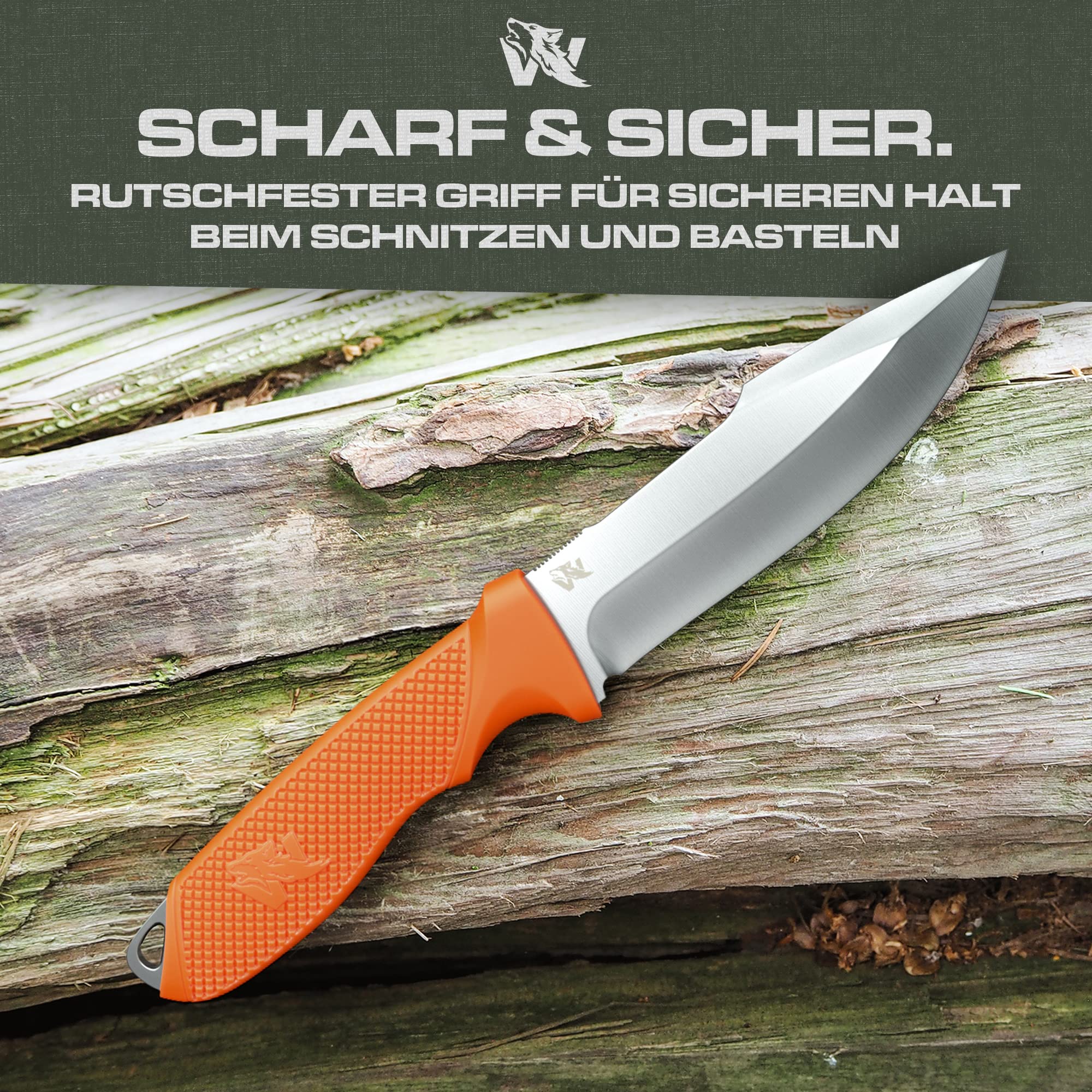 wolfgangs-w-kids-schnitzmesser-kinder-orange-9-cm-mit-scheide image 3