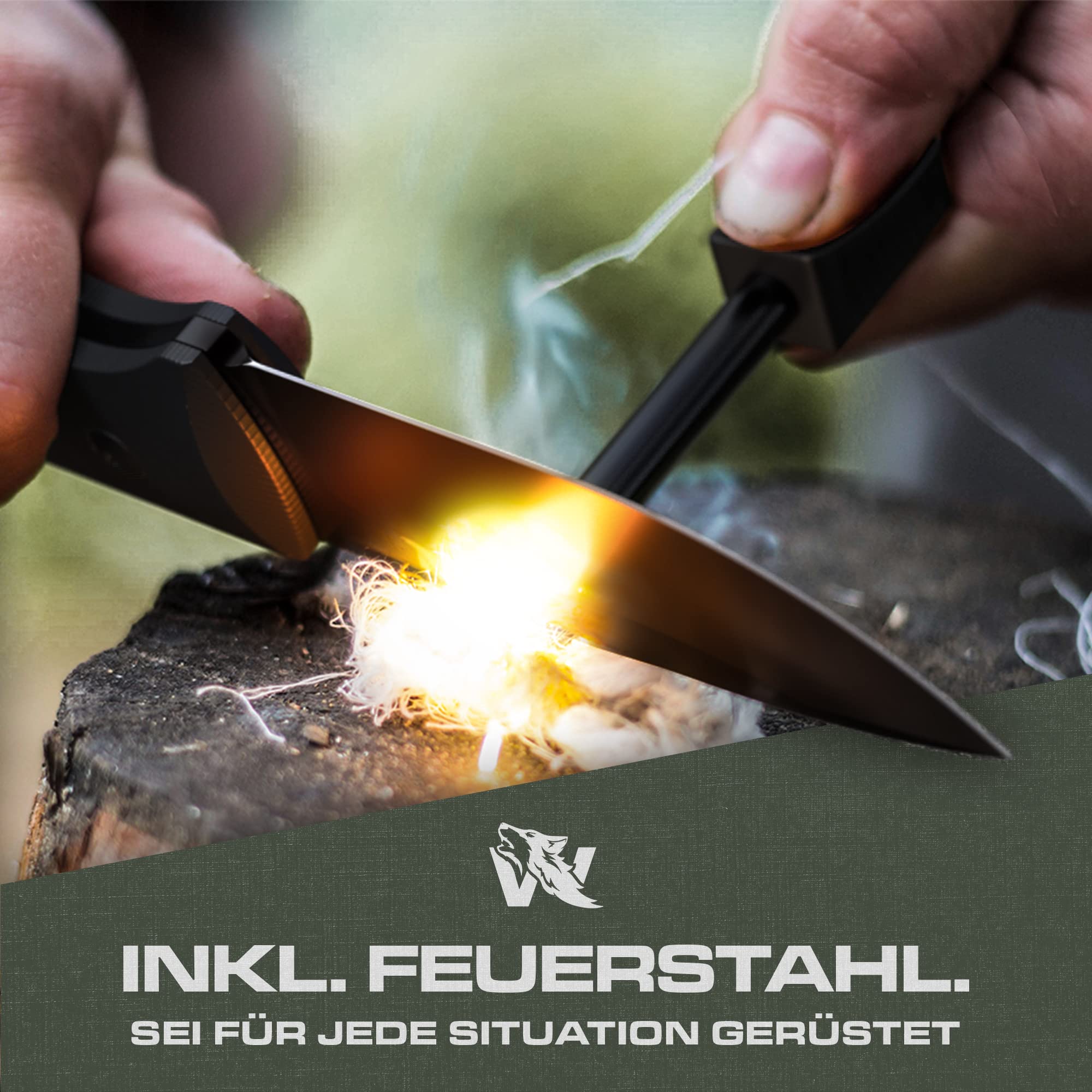 odenwolf-lupus-outdoor-messer-feststehend-d2-mit-feuerstarter-set image 4