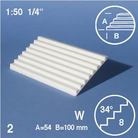 schulcz-building-parts-tread-plates-treppe-wei-1-50-54x100-mm image 1