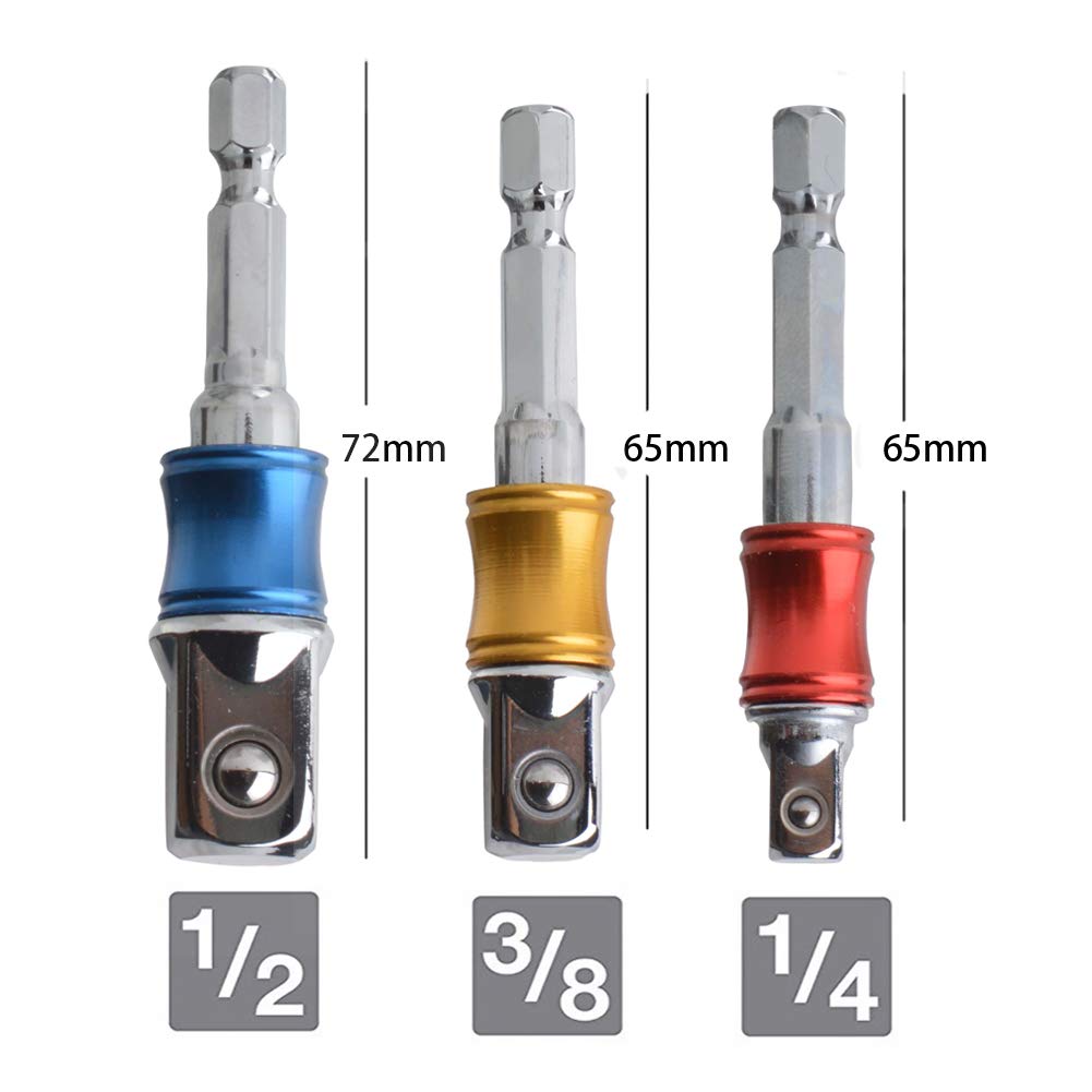 gunpla-stecknuss-adapter-set-3-tlg-1-4-3-8-1-2-sechskant image 2