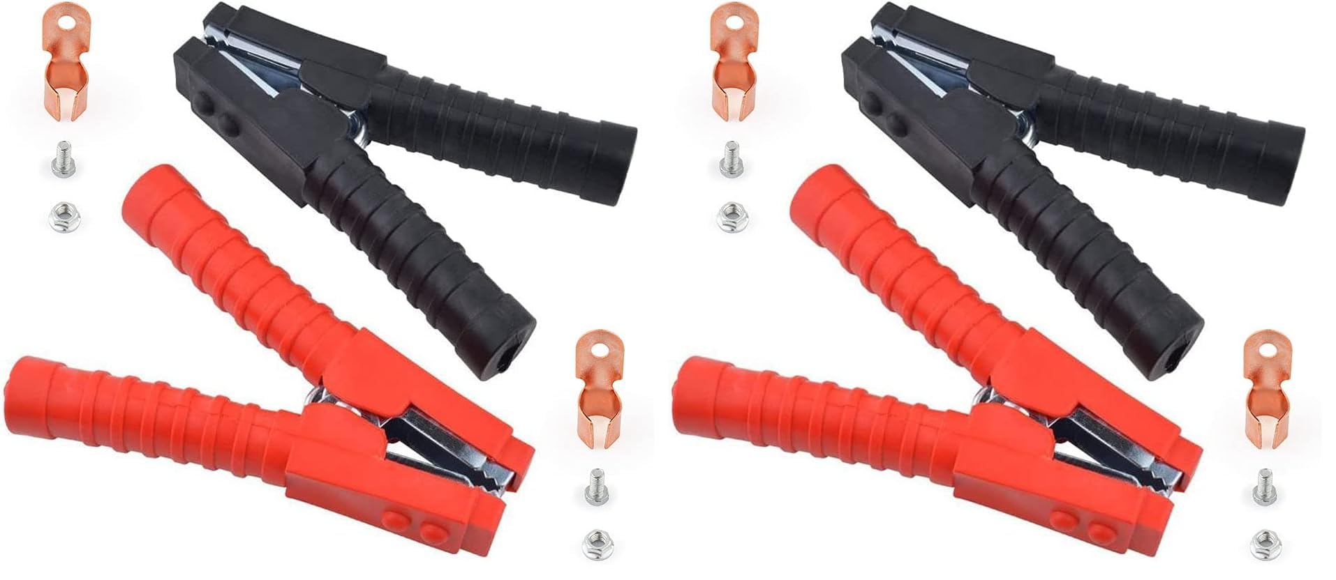 gunpla-krokodilklemmen-600a-isoliert-rot-schwarz-1-paar image 8