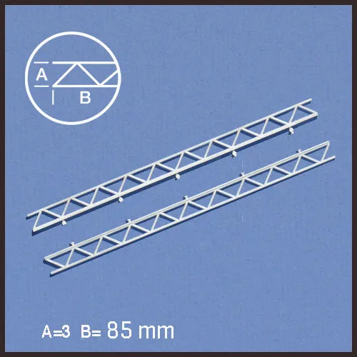 schulcz-building-parts-open-web-trusses-modellbauteil-wei-75-mm image 1