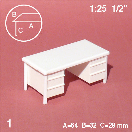 schulcz-furniture-schreibtisch-2-schubladen-wei-1-25 image 1