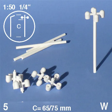 schulcz-building-parts-lanterns-1-50-modelleisten-wei-80-mm image 1