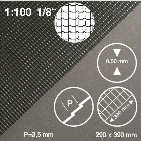 schulcz-sheet-material-dachziegel-modelldach-1-100-schwarz-290x390-mm image 1