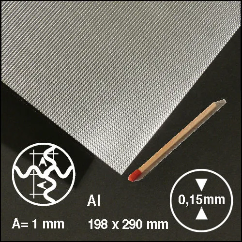 schulcz-sheet-material-kreuz-wellblech-blech-alu-200x295-mm image 1