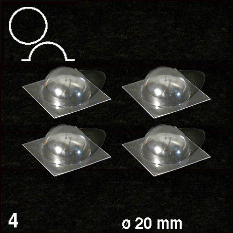 schulcz-building-parts-oberlichter-dachfenster-d20-mm-klar image 1