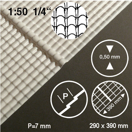 schulcz-sheet-material-dachziegel-roman-tiles-1-50-platte-wei-first image 1