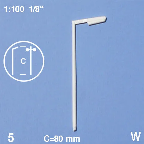 schulcz-building-parts-street-lights-stra-enlaternen-wei-1-100-h-80-mm image 1
