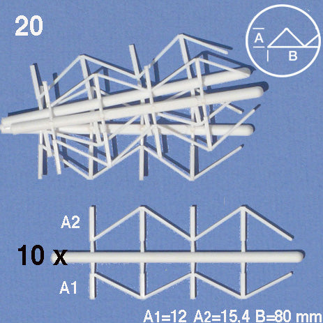 schulcz-building-parts-trusses-dachbinder-wei-95-mm image 1