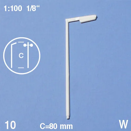 schulcz-building-parts-stra-enlaterne-wei-1-100-h-80-mm image 1