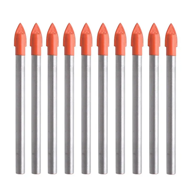 gunpla-drill-bits-glasbohrer-fliesenbohrer-6mm-10-tlg-hartmetall image 1
