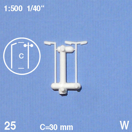 schulcz-building-parts-stra-enlaternen-modelllampen-1-500-wei-25-mm image 1