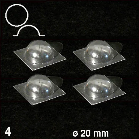 schulcz-building-parts-oberlichter-dachfenster-d20-mm-klar image 1