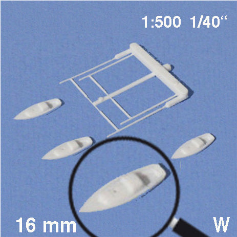 schulcz-vehicles-segelboote-ohne-segel-modellboote-16-mm-wei image 1