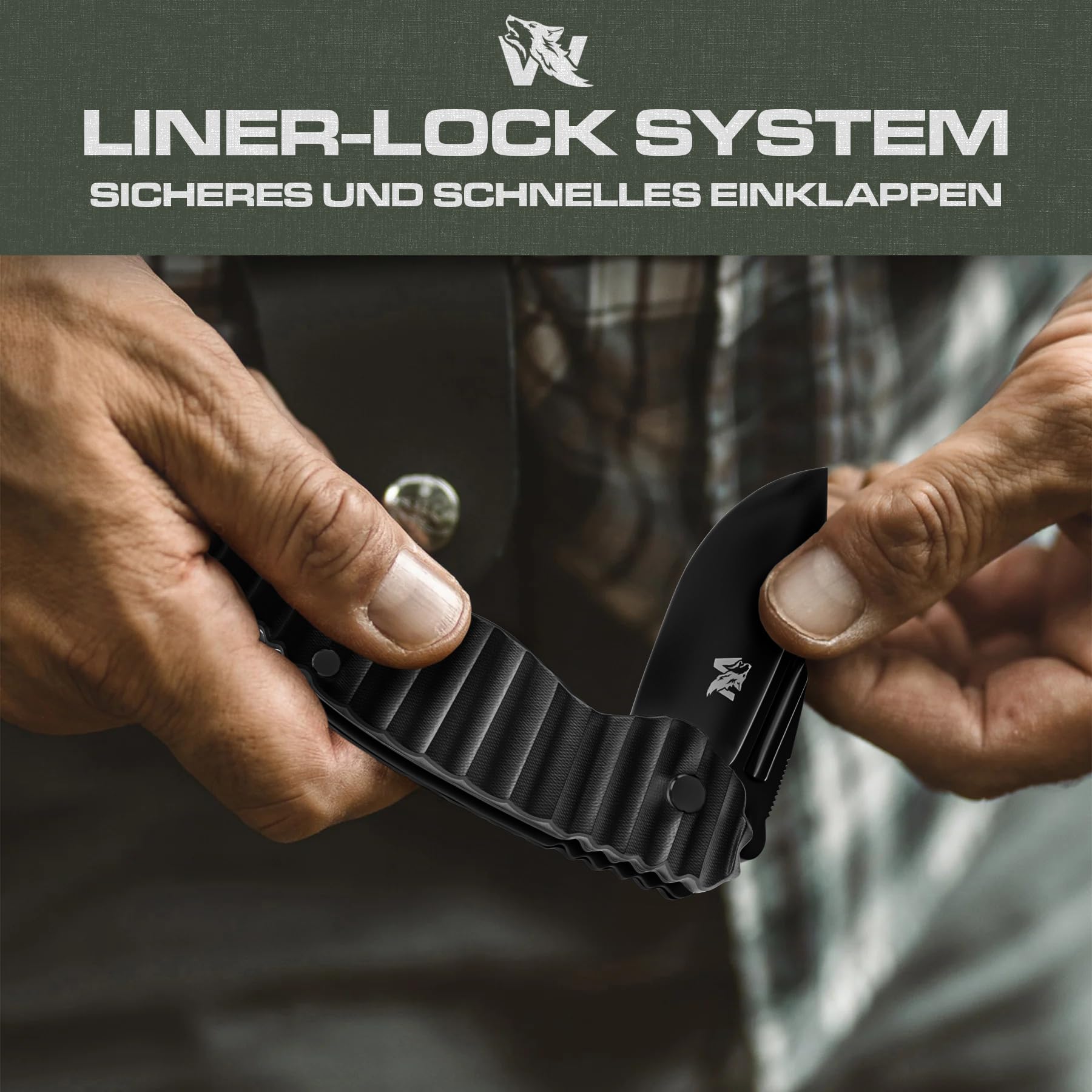 wolfgangs-gladio-zweihand-klappmesser-d2-schwarz-mit-kydex-holster image 5