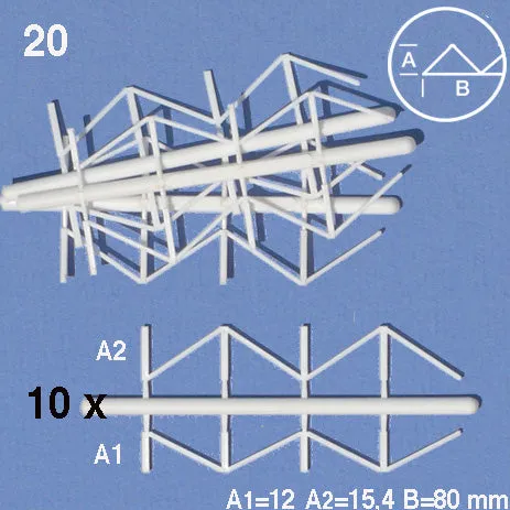 schulcz-building-parts-trusses-dachbinder-wei-95-mm image 1