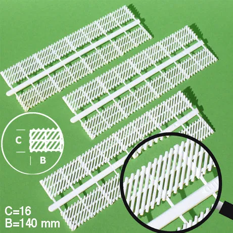 schulcz-building-parts-zaun-diagonal-1-50-zaunelemente-wei-h16mm image 1
