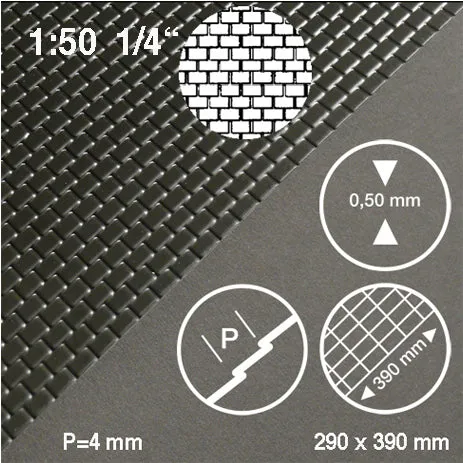 schulcz-sheet-material-dachziegel-schiefer-modelldach-1-50-schwarz image 1