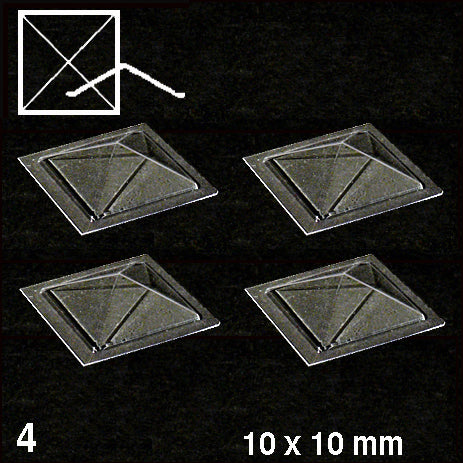 schulcz-building-parts-dachfenster-pyramide-klar-d-10-mm image 1