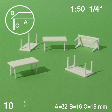 schulcz-furniture-rechtecktische-modelltisch-wei-1-50-32x16 image 1