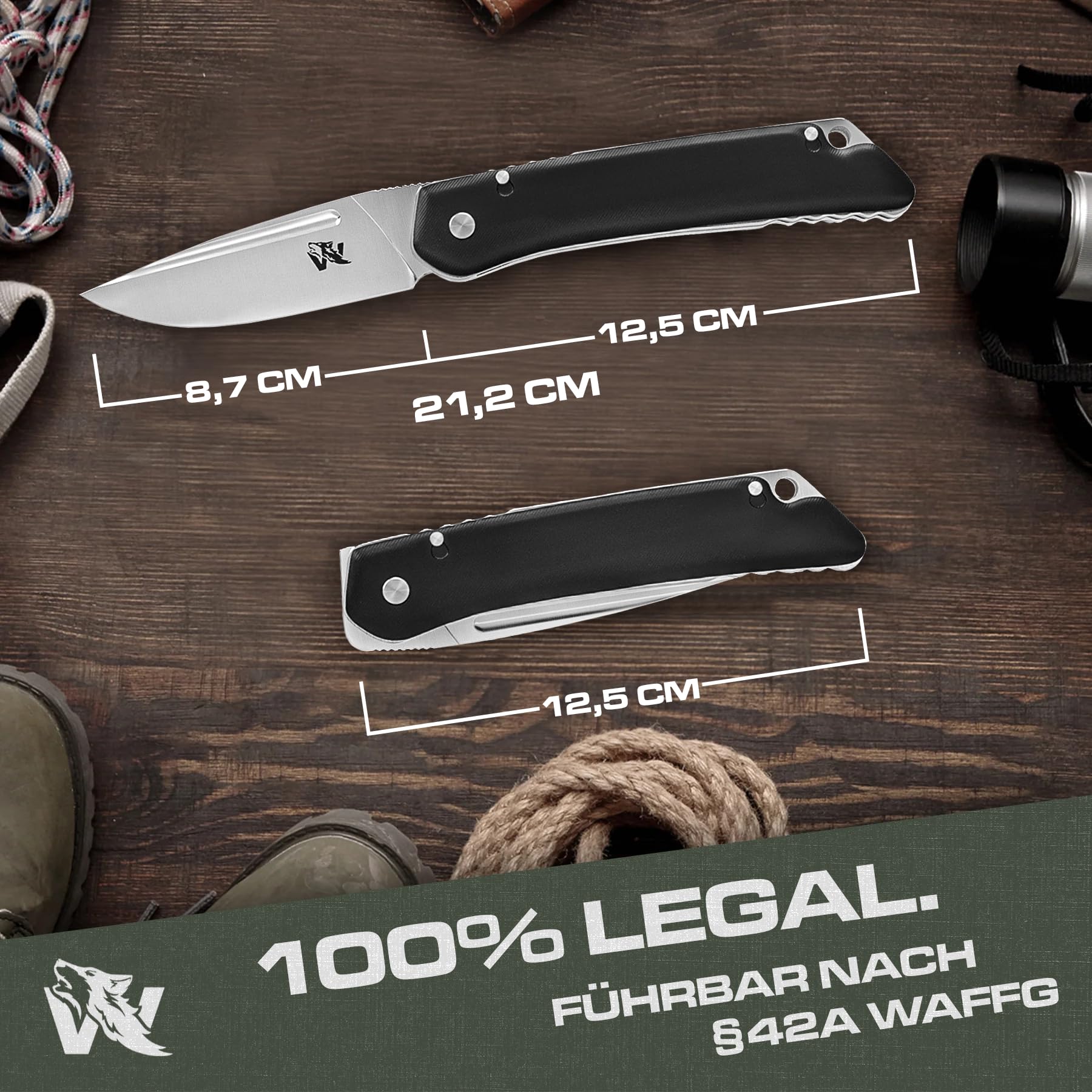 wolfgangs-cultro-klappmesser-d2-stahl-schwarz-satin-mit-kydex-holster image 3