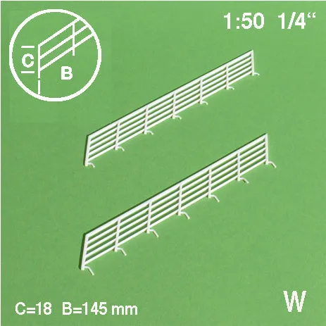 schulcz-building-parts-gel-nder-modellbau-wei-1-50-145-mm image 1
